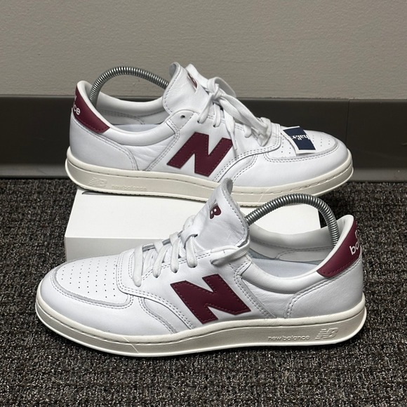 New Balance Other - New Balance T500 Sneakers Mens Size 10 Leather Court Shoes Casual CT500LPB NEW